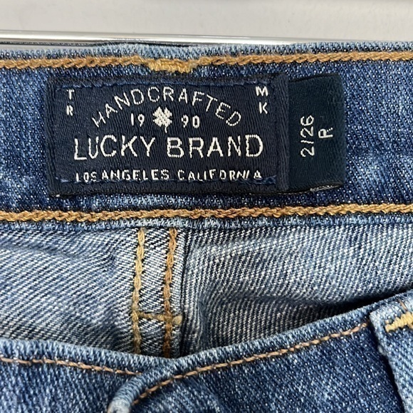 LUCKY BRAND JEANS SWEET STRAIGHT SIZE 2/26R - Picture 4 of 10